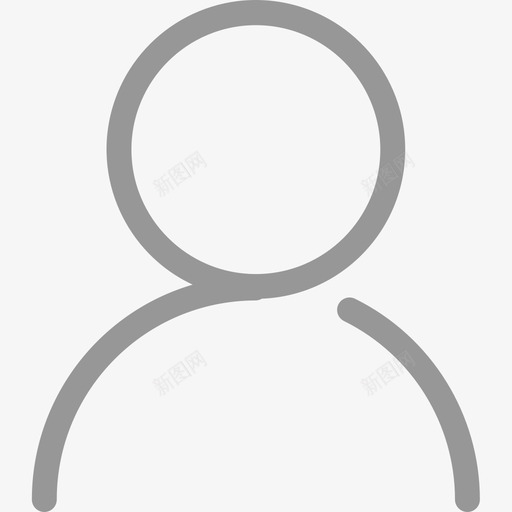 个人线性svg_新图网 https://ixintu.com 个人线性 资源 12 线性 扁平 精美 简约 圆润 单色