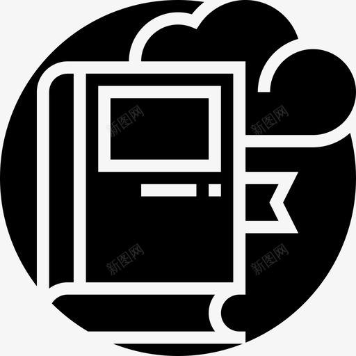 学习云技术30字形图标svg_新图网 https://ixintu.com 字形 学习 技术