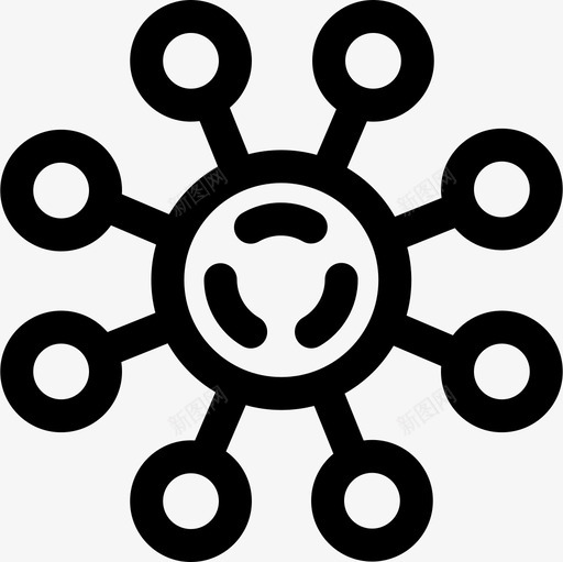CrowdfundingCrowdfunding27线性图标svg_新图网 https://ixintu.com Crowdfunding 线性