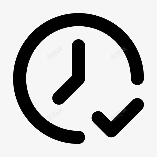 检查表日历日期图标svg_新图网 https://ixintu.com 事件 日历 日期 时间 检查表