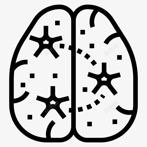 脑损伤细胞微粒图标svg_新图网 https://ixintu.com 微粒 空气污染 细胞 脑损伤