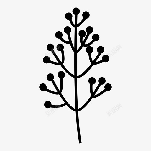 花卉花园手绘花卉系列1图标svg_新图网 https://ixintu.com 手绘花卉系列1 花卉 花园