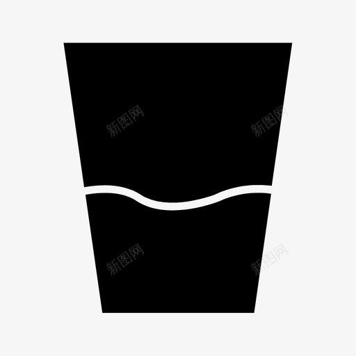 饮料玻璃杯水图标svg_新图网 https://ixintu.com 医务室 玻璃杯 雕文 饮料