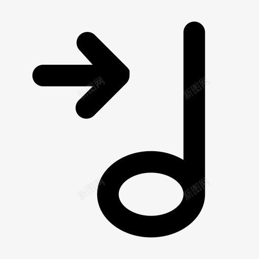 共享媒体音乐图标svg_新图网 https://ixintu.com 共享 图标 媒体 注释 符号 音乐