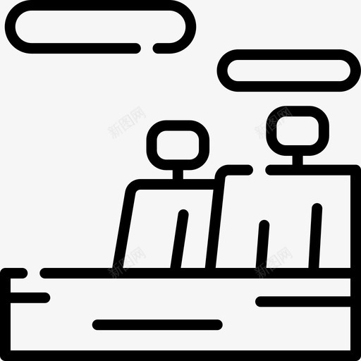 爱尔兰莫尔悬崖8号直线型图标svg_新图网 https://ixintu.com 爱尔兰莫尔悬崖8号 直线型