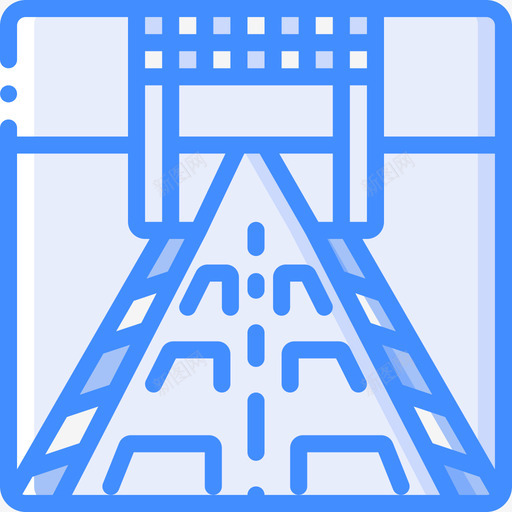 起跑线赛车12蓝色图标svg_新图网 https://ixintu.com 蓝色 赛车 起跑线