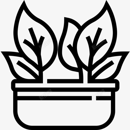 甘蓝健康食品16直系图标svg_新图网 https://ixintu.com 健康食品16 甘蓝 直系