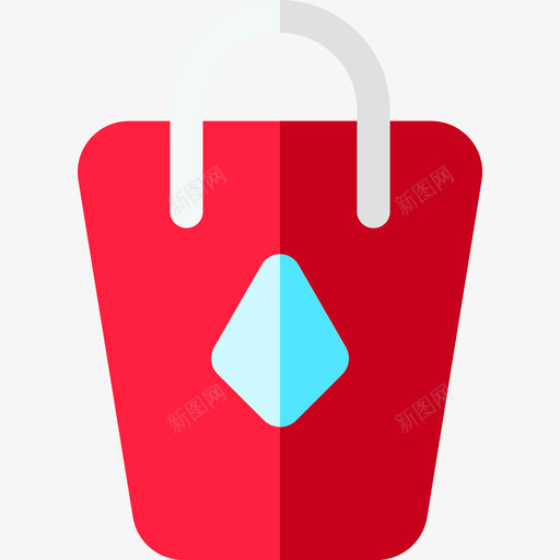 购物袋奢侈品商店12公寓图标svg_新图网 https://ixintu.com 公寓 商店 奢侈品 购物袋