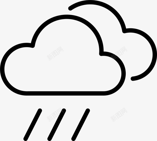 允乐-大雨svg_新图网 https://ixintu.com 允乐-大雨