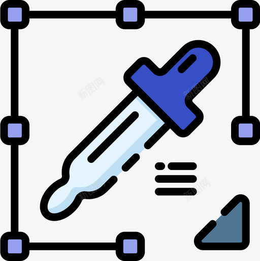 选色创意工艺64线条色图标svg_新图网 https://ixintu.com 创意工艺64 线条色 选色