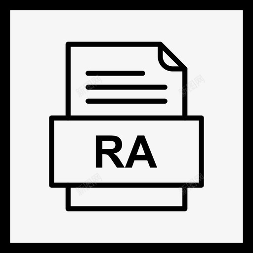 ra文件文件图标文件类型格式svg_新图网 https://ixintu.com 41个文件格式 ra文件文件图标 文件类型 格式