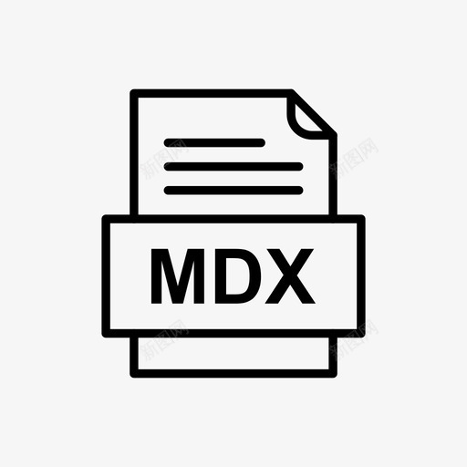 文件格式mdx文件图标文件格式svg_新图网 https://ixintu.com mdx 图标 文件 格式