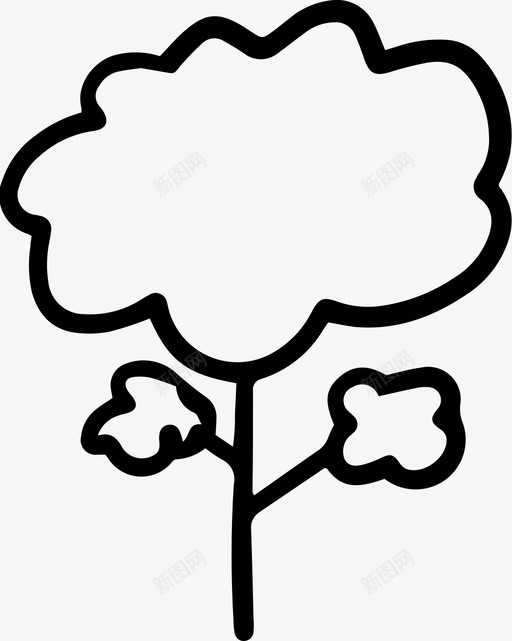 树木生态森林图标svg_新图网 https://ixintu.com 新鲜 树叶 树木 森林 生态 自然 自由的自然