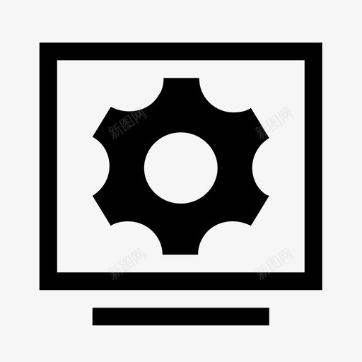 ic-系统管理svg_新图网 https://ixintu.com ic-系统管理 填充 线性 扁平 单色 简约 商务 方正