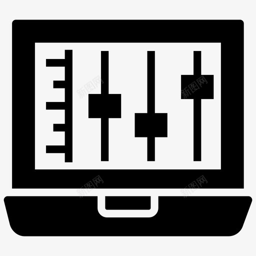音量均衡器音乐音量声音调节器图标svg_新图网 https://ixintu.com 优化 均衡器 声音 字形 控制器 搜索引擎 网页 调节器 音乐 音量 音量控制