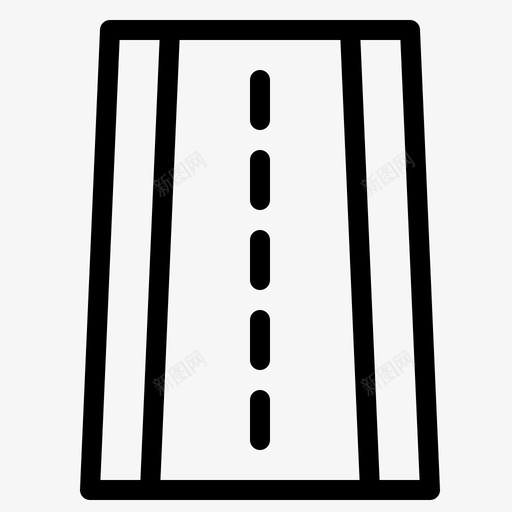 汽车道路标志图标svg_新图网 https://ixintu.com 元素 城市设计 标志 汽车 道路