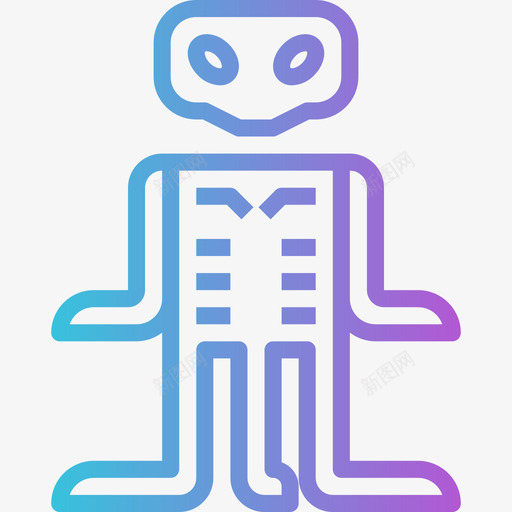 外星人外星人ufo4梯度图标svg_新图网 https://ixintu.com ufo 外星人 梯度