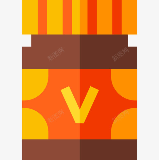 Vegemite澳大利亚16平坦图标svg_新图网 https://ixintu.com Vegemite 平坦 澳大利亚