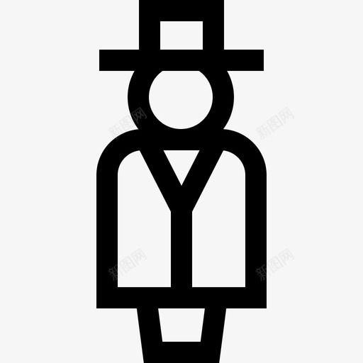 警探保护和安全13直系图标svg_新图网 https://ixintu.com 保护和安全13 直系 警探