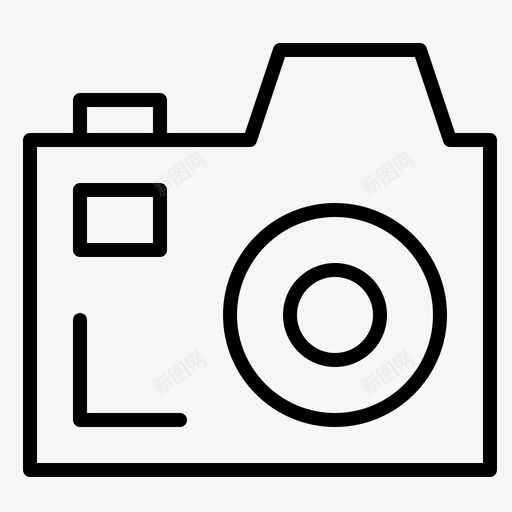 摄像机通讯媒体图标svg_新图网 https://ixintu.com 媒体 摄像机 视频制作 通讯
