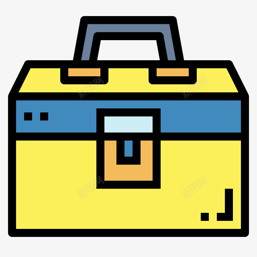 工具箱结构109线颜色图标svg_新图网 https://ixintu.com 工具箱 线颜色 结构109