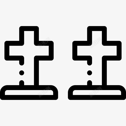 墓地葬礼22直系图标svg_新图网 https://ixintu.com 墓地 直系 葬礼22