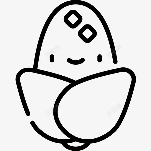 玉米秋44直生图标svg_新图网 https://ixintu.com 玉米 直生 秋44