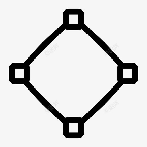 转化为曲线工具图标svg_新图网 https://ixintu.com 化为 工具 曲线 转化