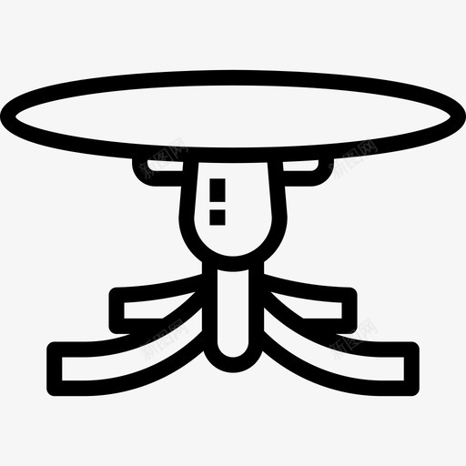 桌子家具126直线型图标svg_新图网 https://ixintu.com 家具126 桌子 直线型