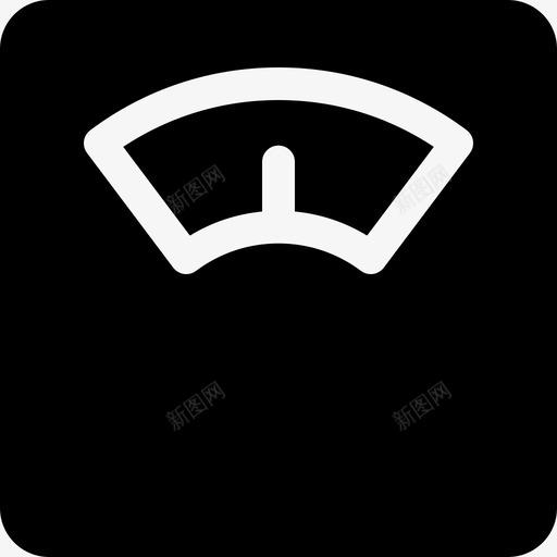 体重秤健康44填充图标svg_新图网 https://ixintu.com 体重 健康 填充