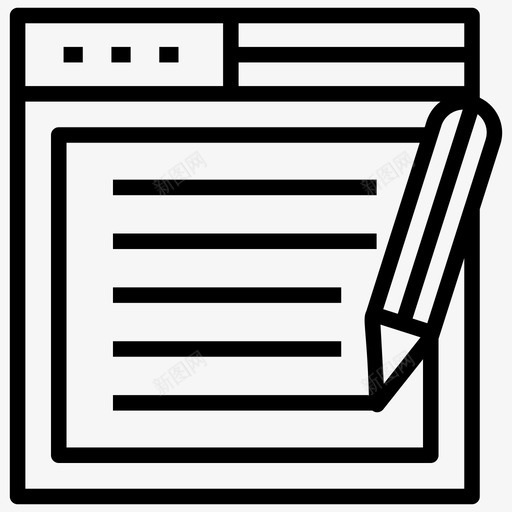 内容页检查列表内容编写图标svg_新图网 https://ixintu.com web内容 web博客 内容编写 内容页 检查列表 登录页行图标