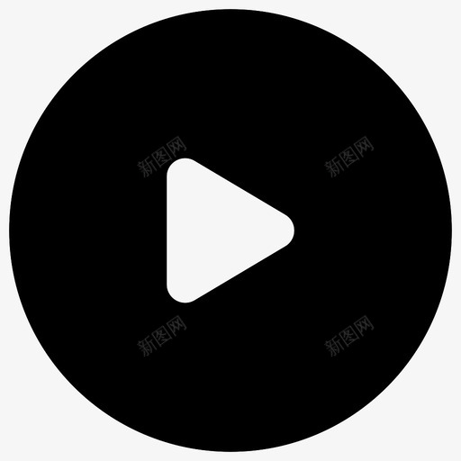 播放按钮媒体按钮媒体选项图标svg_新图网 https://ixintu.com 停止 图标 媒体 字形 按钮 播放 暂停 终极 选项