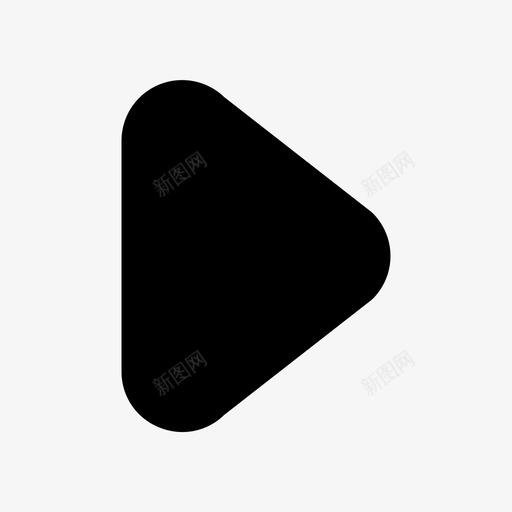 播放音乐播放器视频播放器图标svg_新图网 https://ixintu.com 多媒体固态版本 播放 视频播放器 音乐播放器