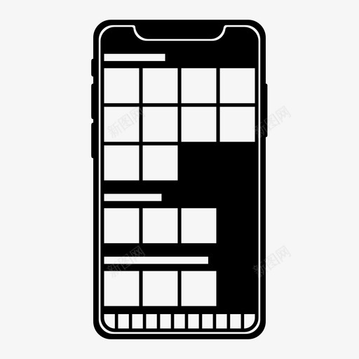 iphonex系列应用程序照片图标svg_新图网 https://ixintu.com iphonex系列 应用程序 照片