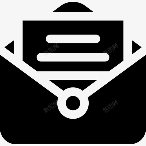 信函通信128已填写图标svg_新图网 https://ixintu.com 信函 填写 通信