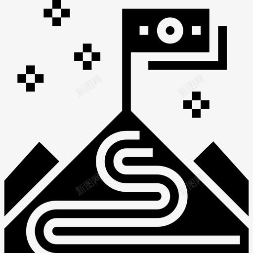 目标业务345稳定图标svg_新图网 https://ixintu.com 业务 目标 稳定