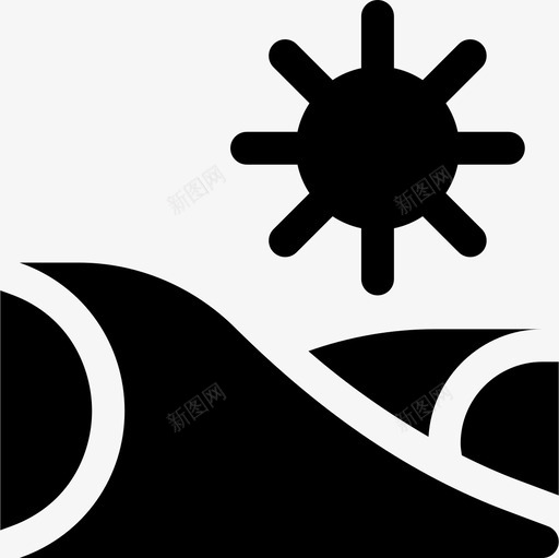 沙漠摩洛哥8填充图标svg_新图网 https://ixintu.com 填充 摩洛哥 沙漠