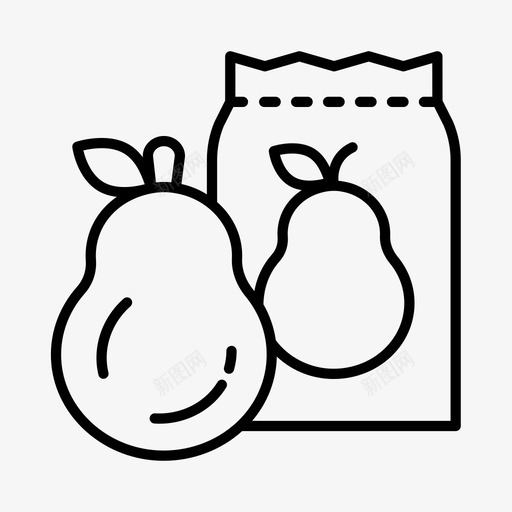 水果超市水果店图标svg_新图网 https://ixintu.com 水果 水果店 超市