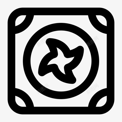 电脑风扇冷却器硬件图标svg_新图网 https://ixintu.com 冷却器 概述 电脑 硬件 风扇