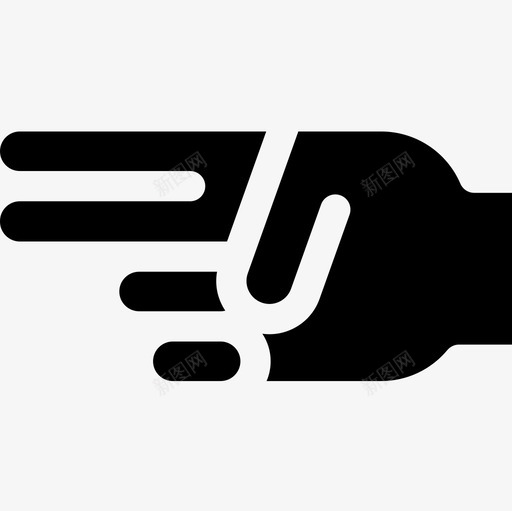 手语通信131填充图标svg_新图网 https://ixintu.com 填充 手语 通信