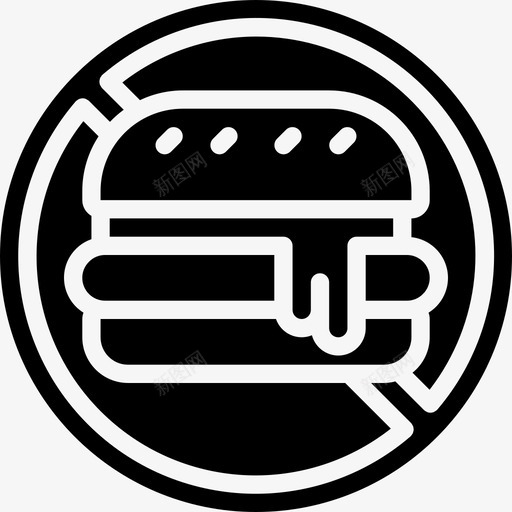 没有垃圾食品饮食和营养2补足图标svg_新图网 https://ixintu.com 垃圾 没有 营养 补足 食品 饮食