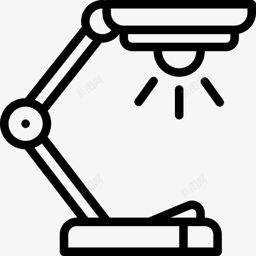 线性照明灯具图标svg_新图网 https://ixintu.com 灯具 照明 照明灯 线性