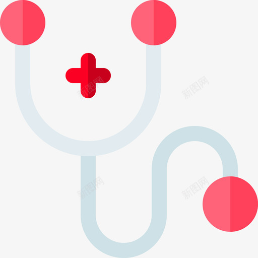 听诊器charity63扁平图标svg_新图网 https://ixintu.com charity 听诊器 扁平