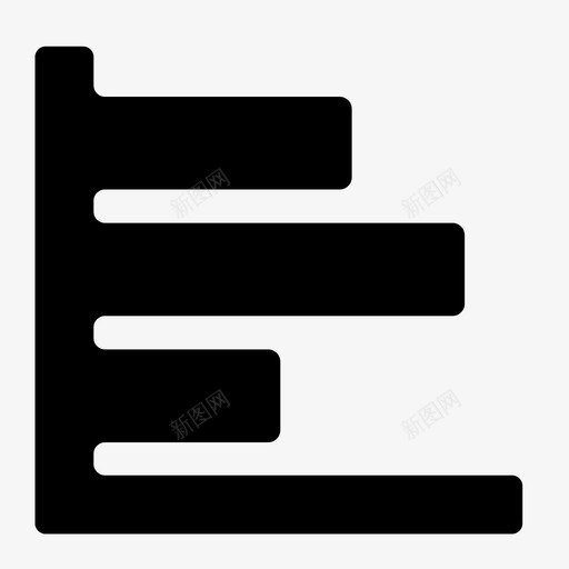 柱状图图形和编辑图标svg_新图网 https://ixintu.com 图形 柱状图 设计和编辑
