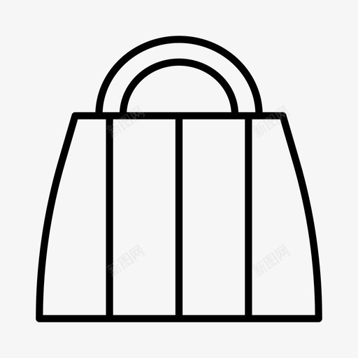 采购产品手提包配件服装图标svg_新图网 https://ixintu.com 产品 手提包 时尚 服装 配件 采购