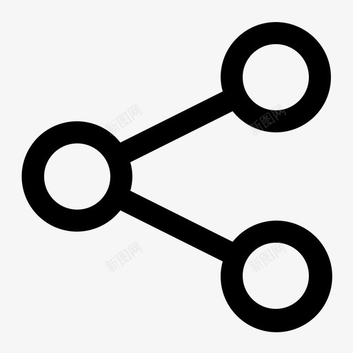 共享连接数据图标svg_新图网 https://ixintu.com ve2 共享 多媒体 数据 概要 网络 连接