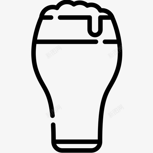 啤酒新年36直系图标svg_新图网 https://ixintu.com 啤酒 新年 直系