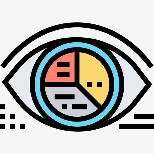 公司愿景工作和简历线条颜色图标svg_新图网 https://ixintu.com 公司愿景 工作和简历 线条颜色