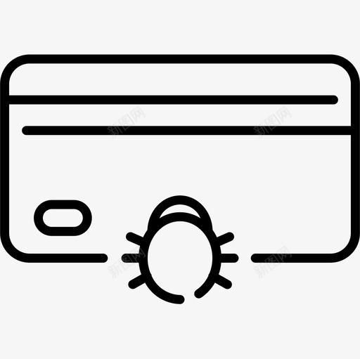信用卡犯罪14直系图标svg_新图网 https://ixintu.com 信用卡 犯罪14 直系
