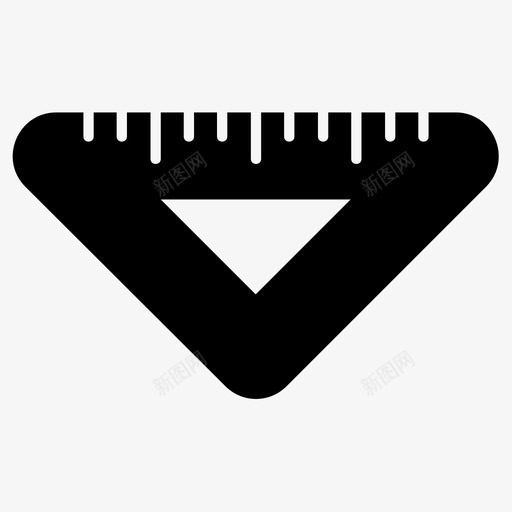 方格建筑测量图标svg_新图网 https://ixintu.com 尺子 工具 建筑 方格 测量